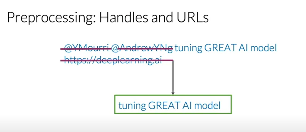 Handles and URLs Removing